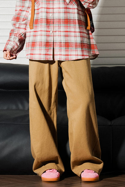 Straight-Leg Casual Cargo Pants