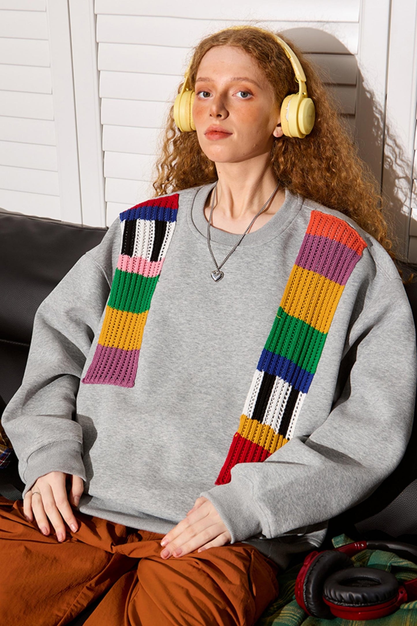 Niche Design Pullover Sweatshirt