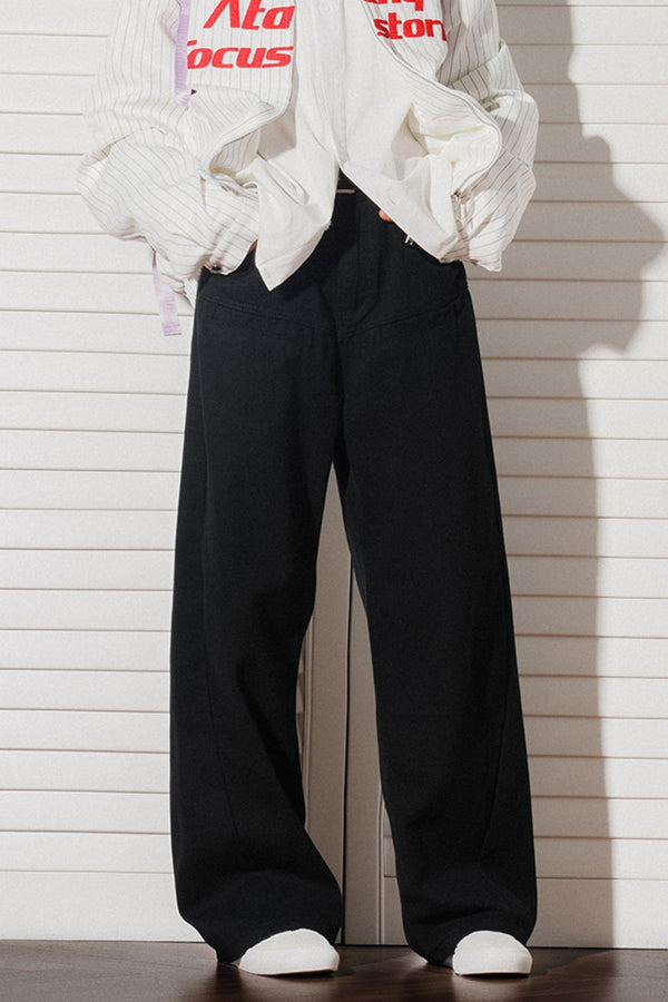 Straight-Leg Casual Cargo Pants