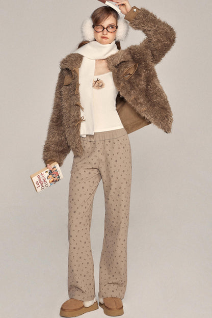 Versatile Suede Long Sleeve Jacket