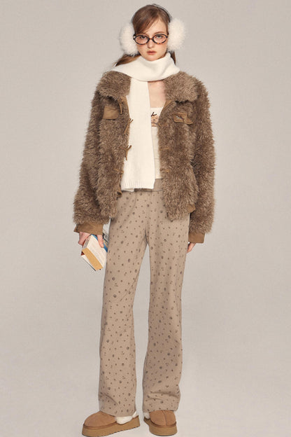 Versatile Suede Long Sleeve Jacket