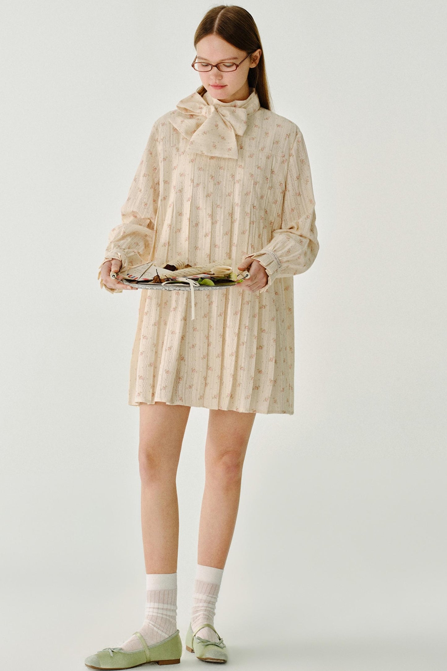 Floral Long Sleeve Dress