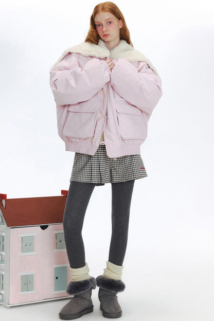 Veste en duvet matelassée élégante 