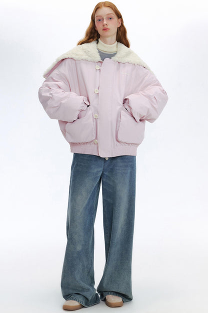 Veste en duvet matelassée élégante 