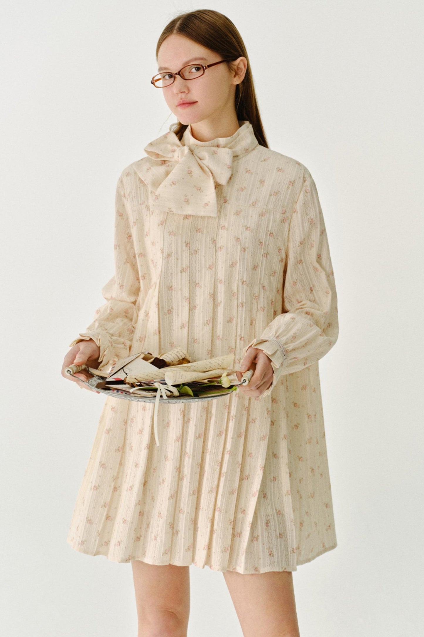 Floral Long Sleeve Dress