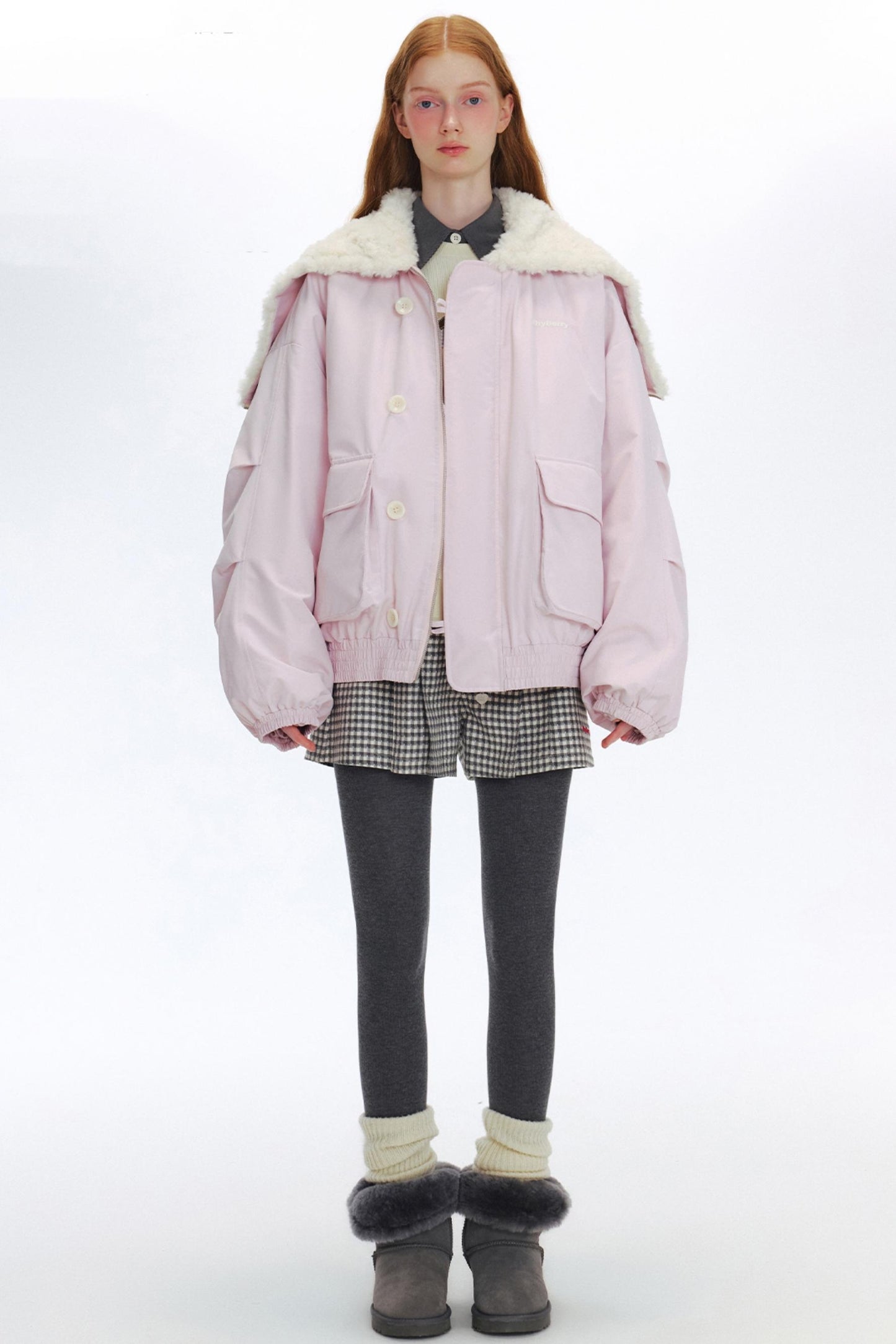 Veste en duvet matelassée élégante 