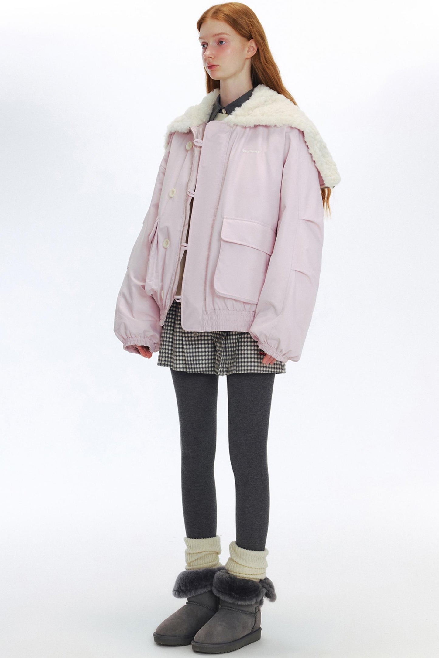 Veste en duvet matelassée élégante 