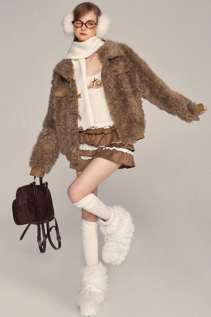 Versatile Suede Long Sleeve Jacket