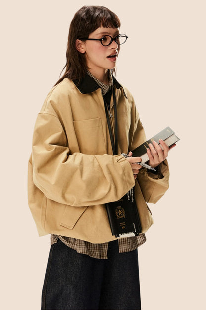 Heavyweight Cargo Trench Jacket