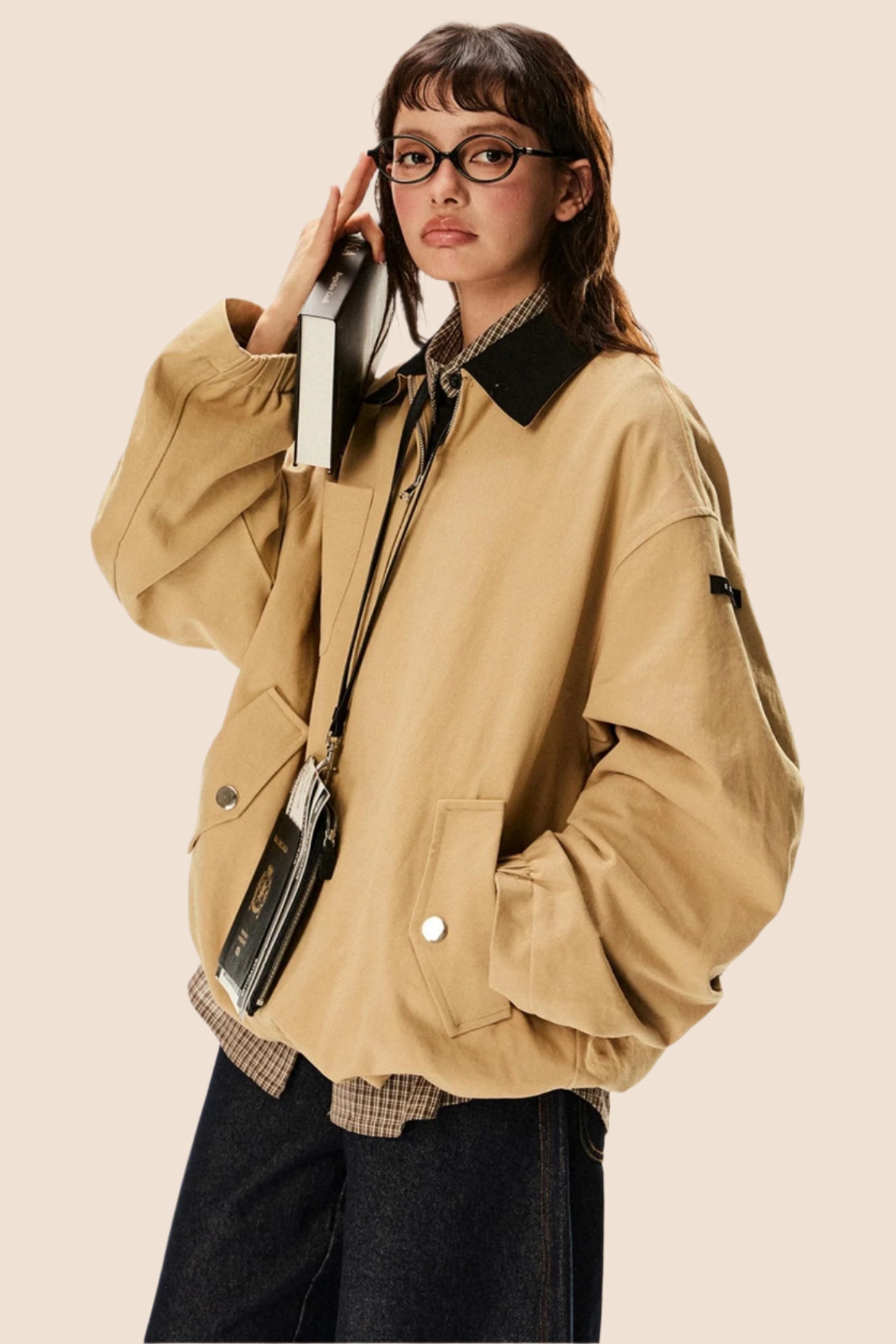 Heavyweight Cargo Trench Jacket