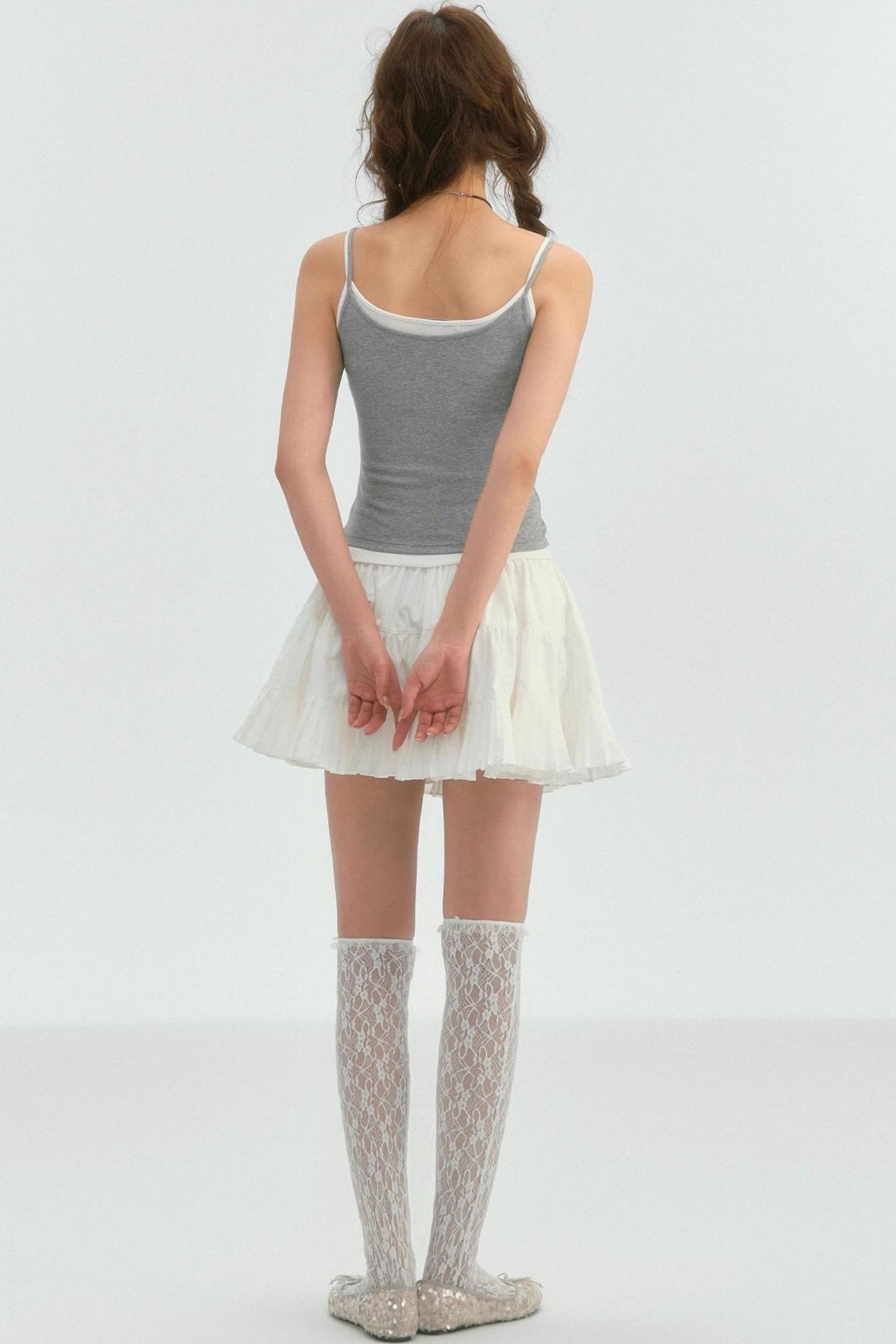 Ballet Pressed Tuck Skirt