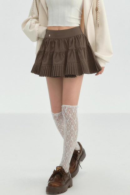 Ballet Pressed Tuck Skirt