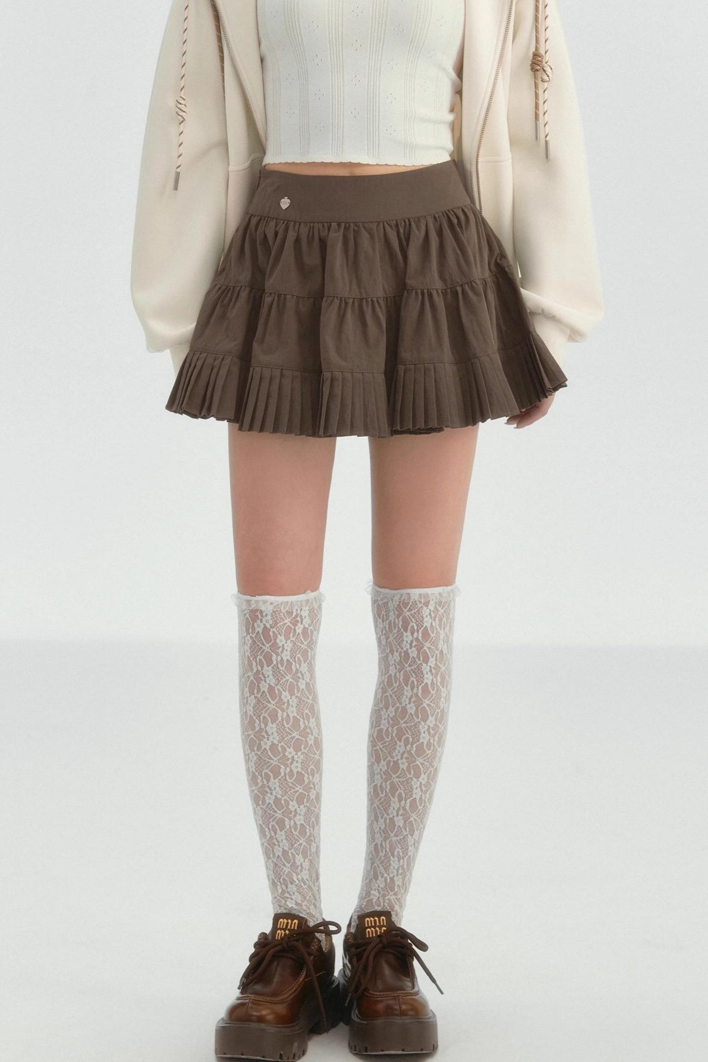 Ballet Pressed Tuck Skirt