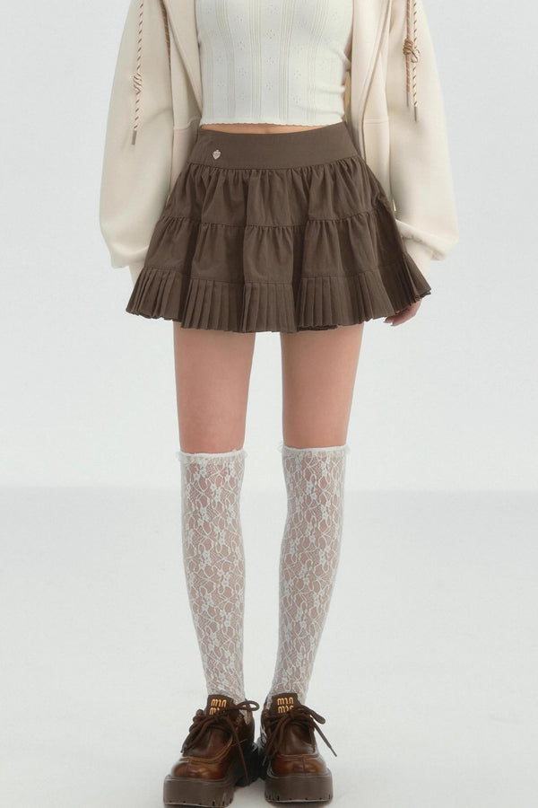 Ballet Pressed Tuck Skirt