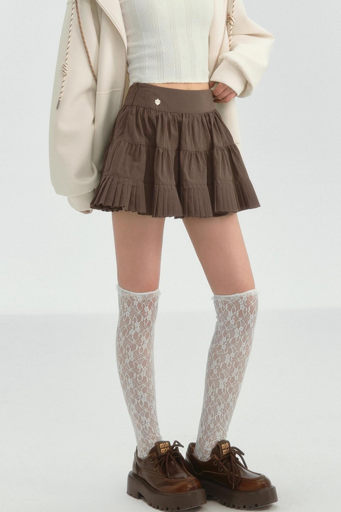 Ballet Pressed Tuck Skirt