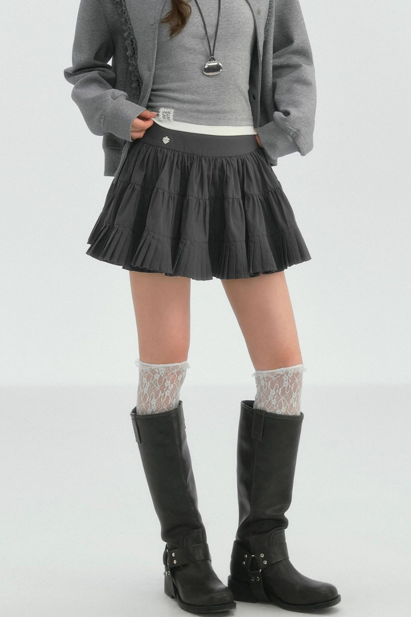 Ballet Pressed Tuck Skirt