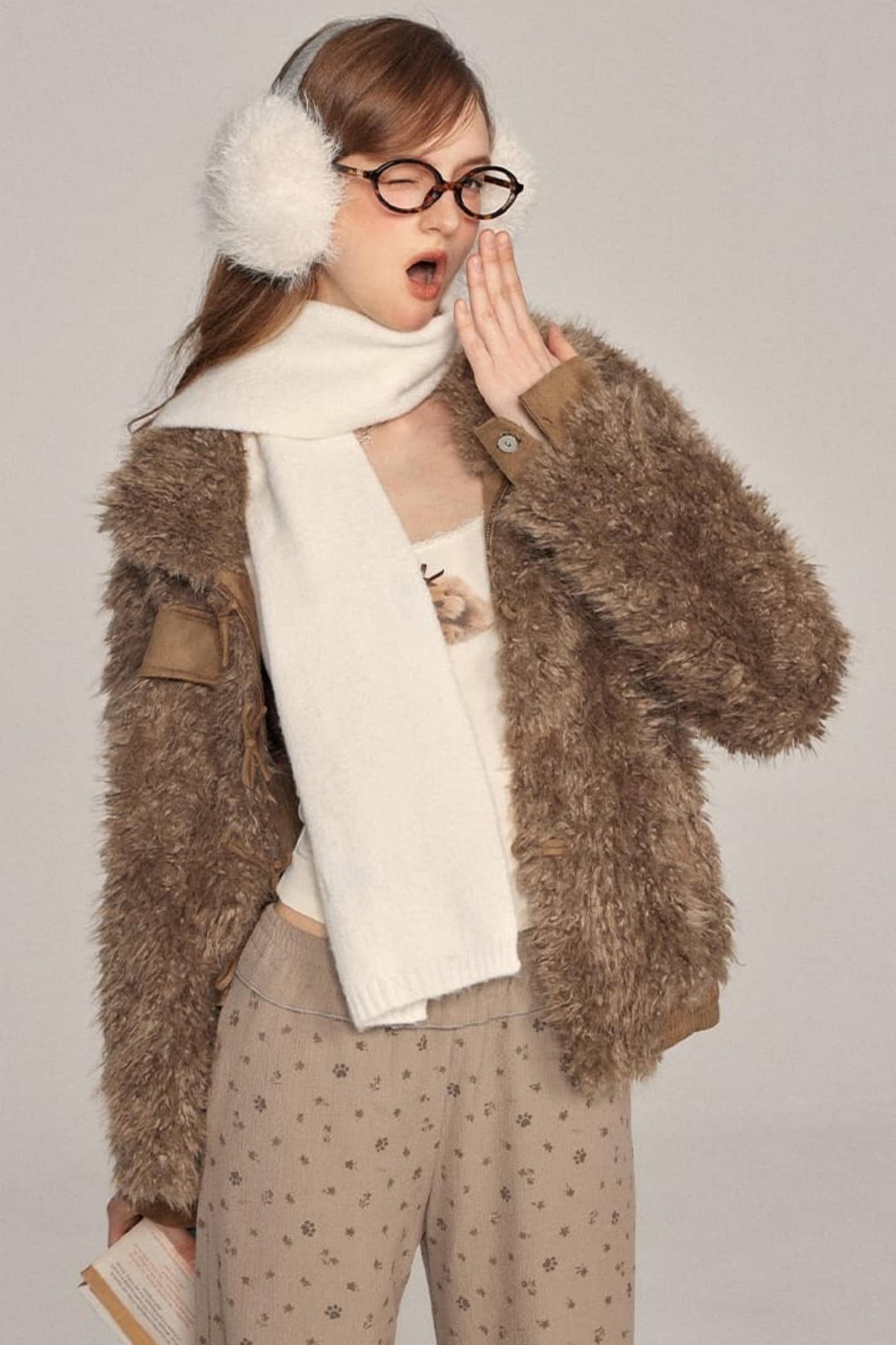 Versatile Suede Long Sleeve Jacket