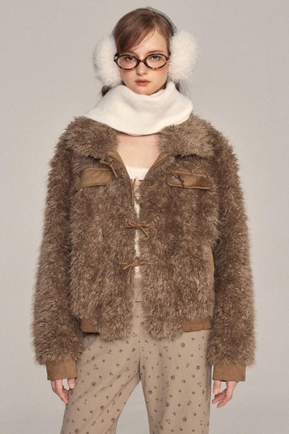 Versatile Suede Long Sleeve Jacket