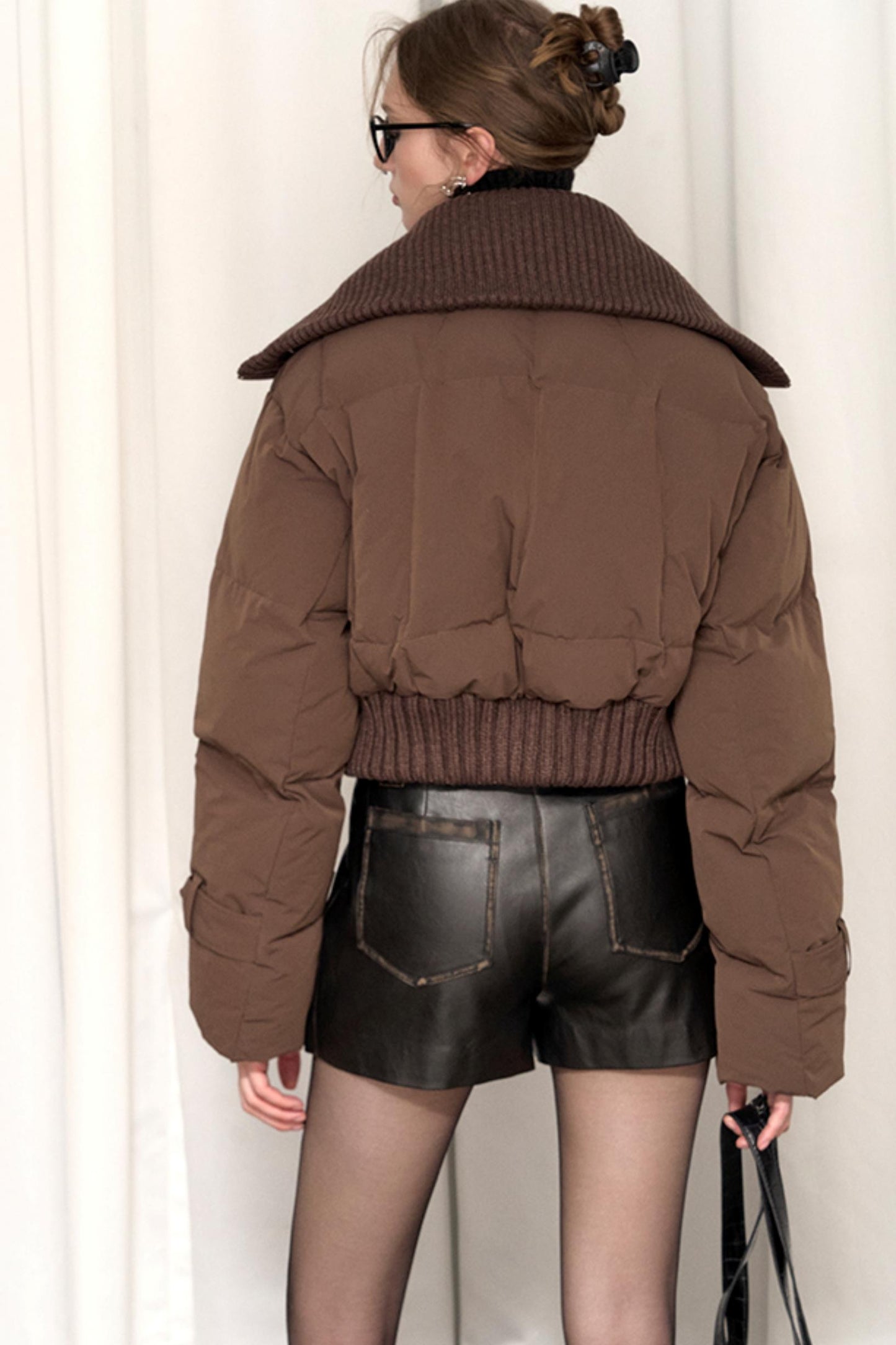 Casual Deconstructed Down Jacket