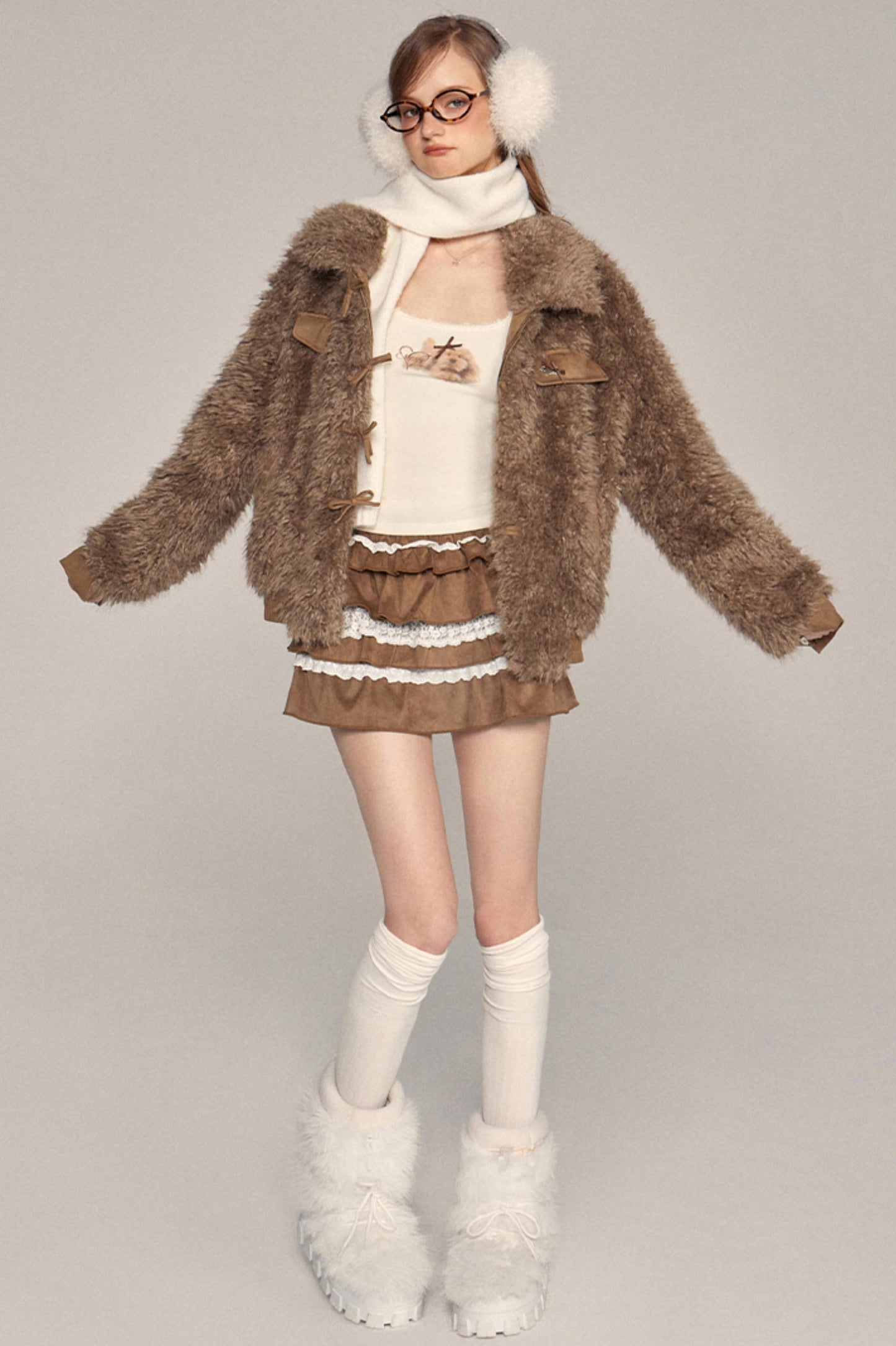 Schwerindustrie Spitze A-Linien-Rock 