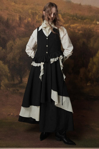 French Elegance Layered Shirt