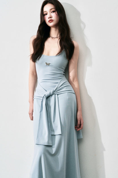 Chic Halter Maxi Dress