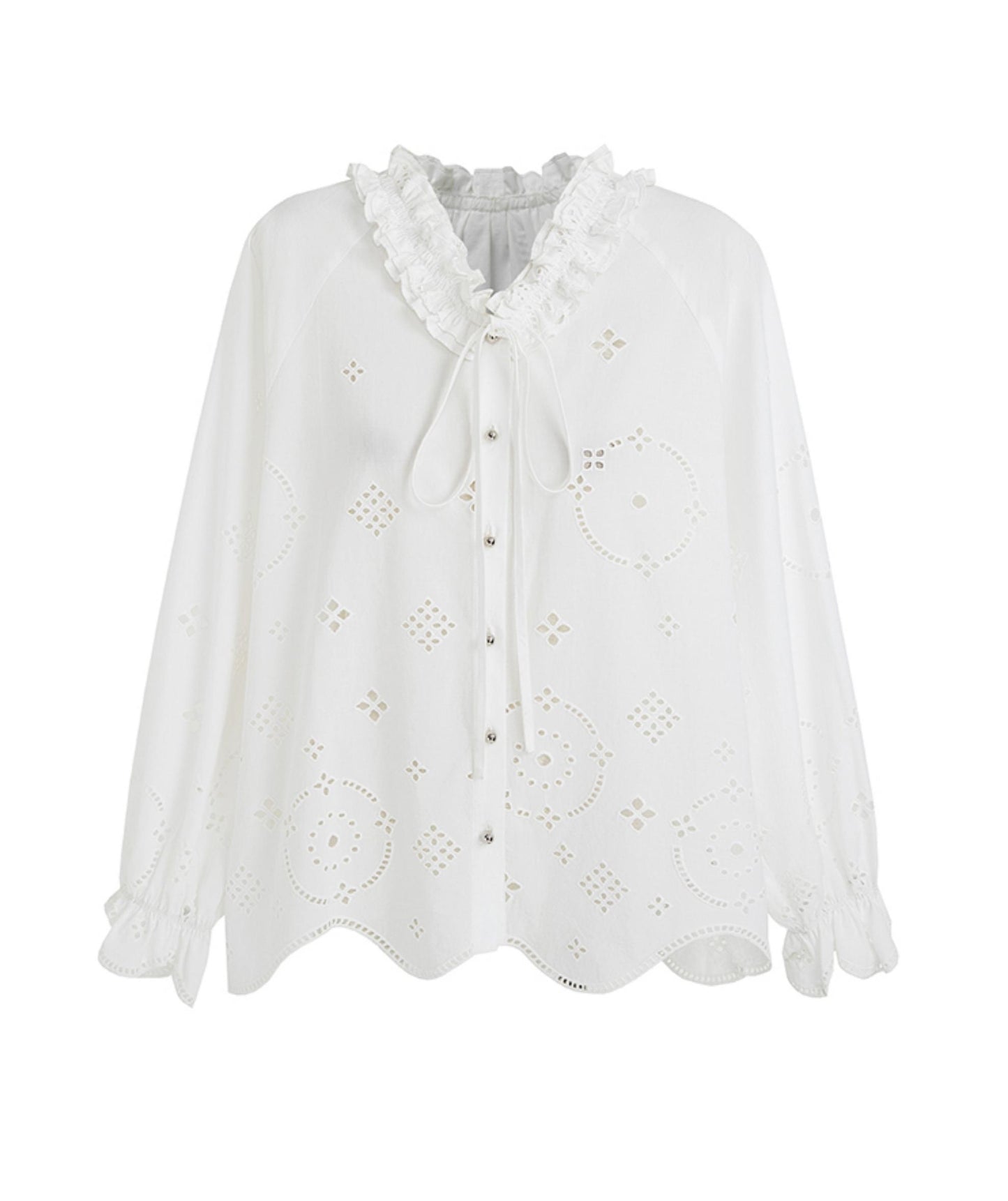 Autumn Elegance Long-Sleeve Shirt