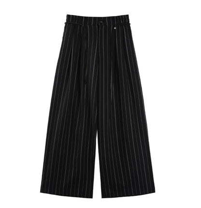 Black Wide-Leg Trousers