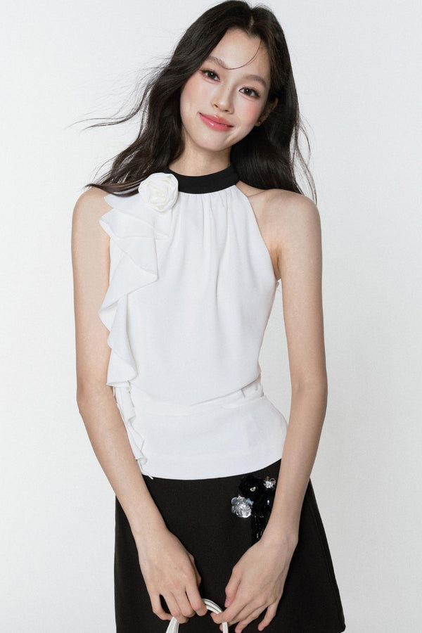 Misty Chiffon Tank Skirt Set-Up