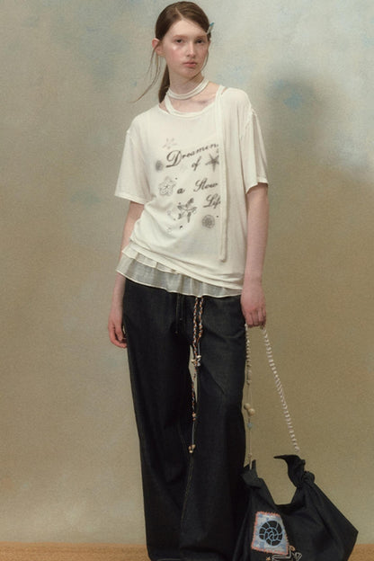 Summer Graphic Short Sleeve Tee