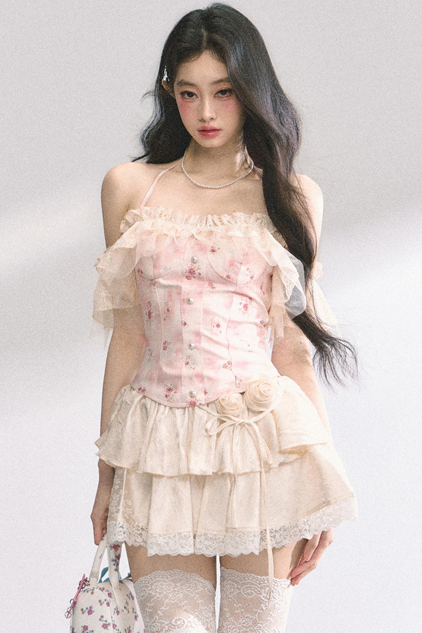 Lacy Summer Crop Top