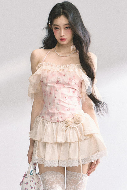 Lacy Summer Crop Top