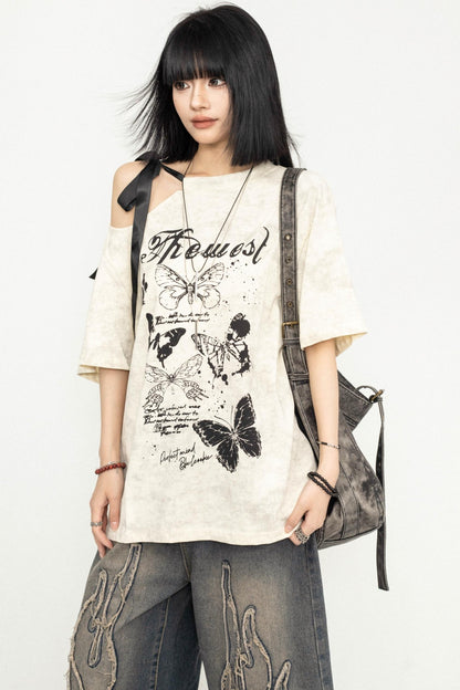 Butterfly Strappy Tee