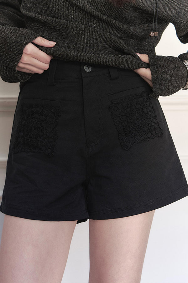 Yuan High-Waist Chic Shorts