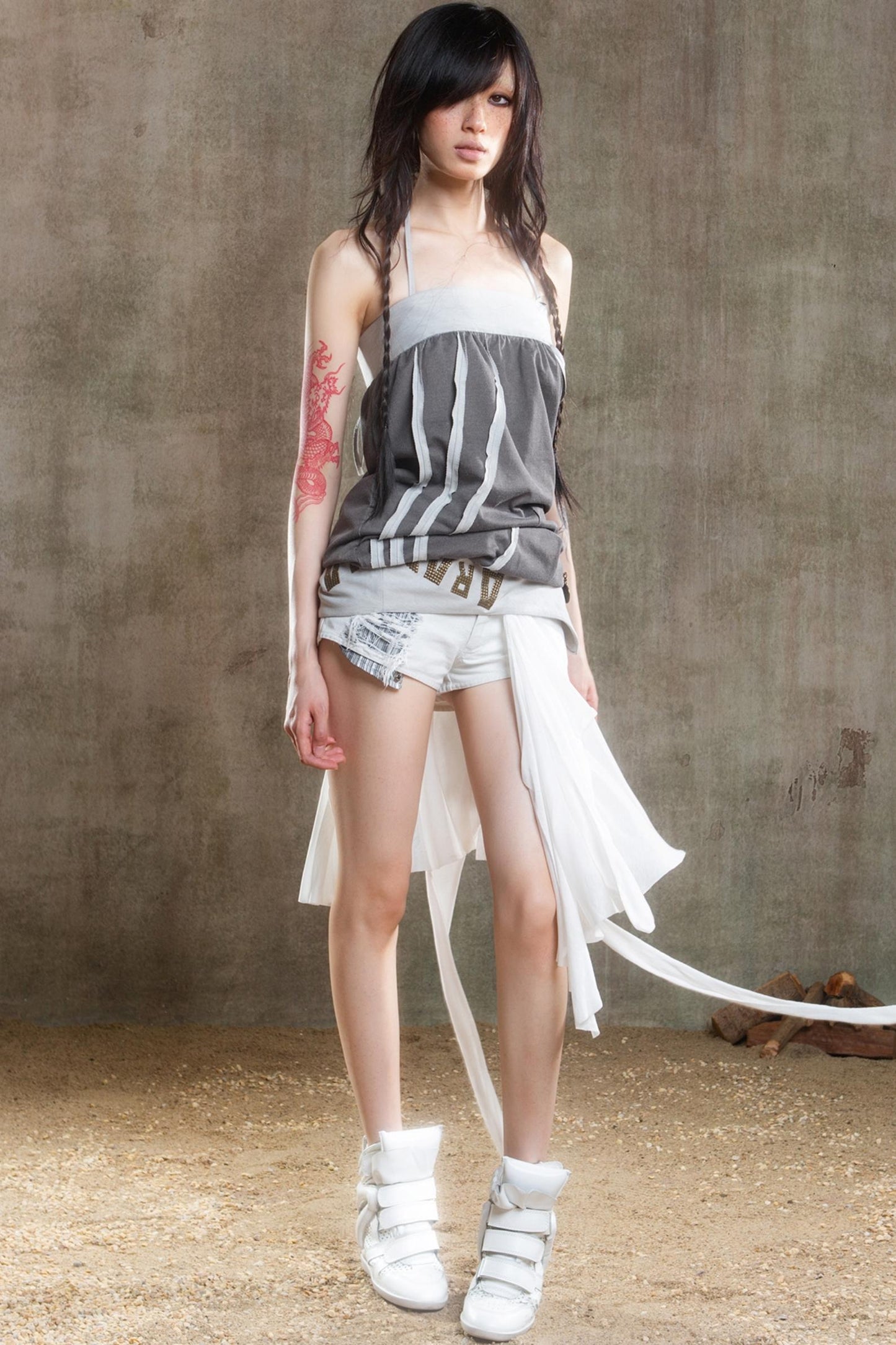 Denim Multi-Wear Shorts