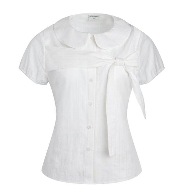 Sweet Cotton Plaid Skirt Set-Up