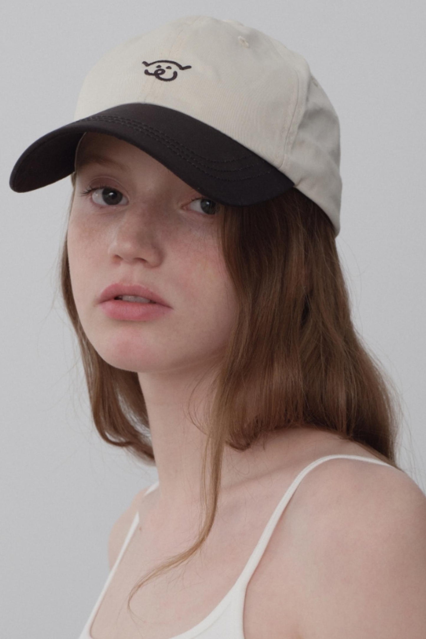 Soft Color-Block Duckbill Cap