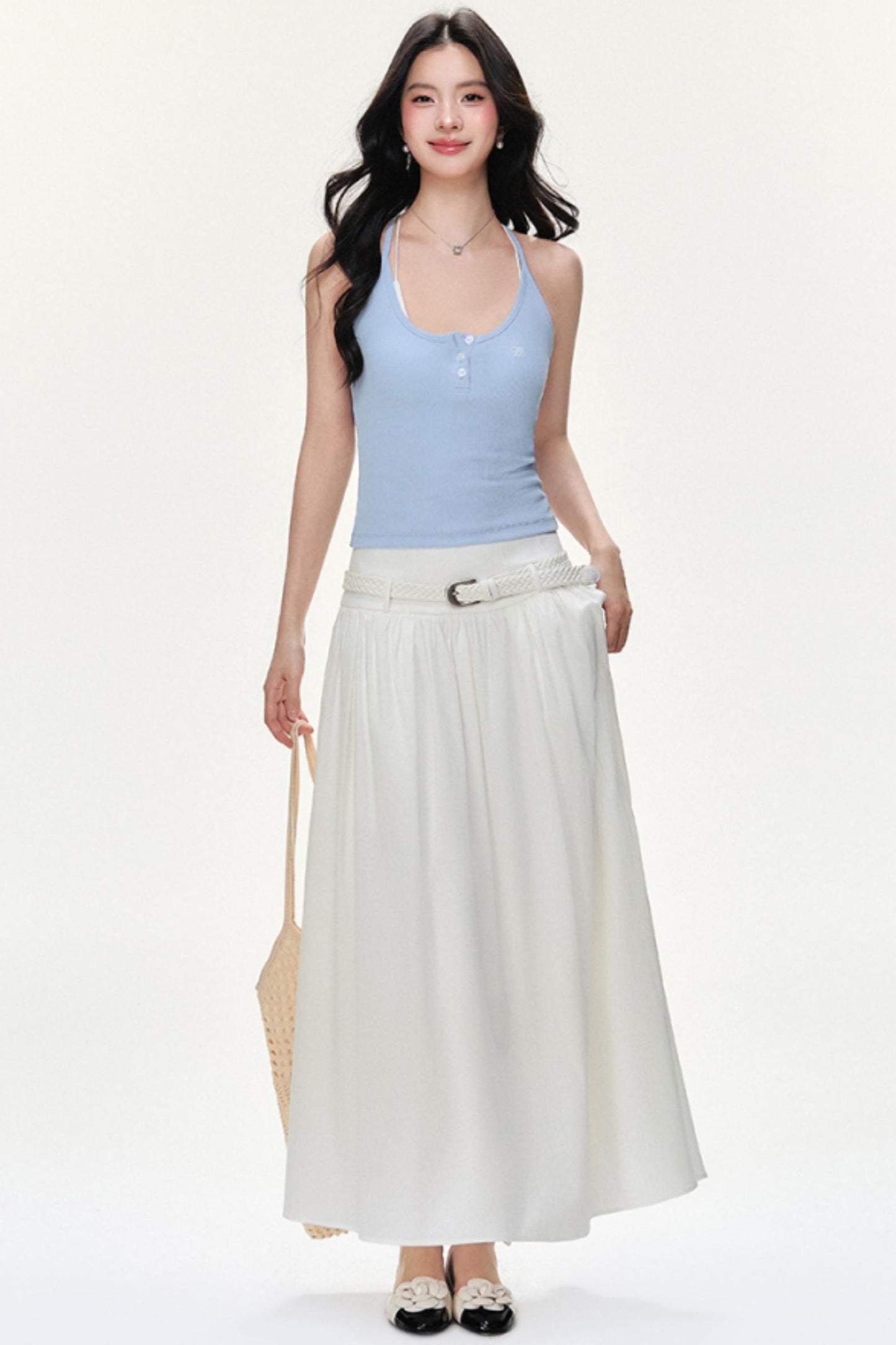 Summer Braided Leather Belt