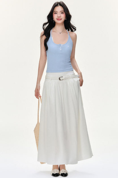 Summer Braided Leather Belt