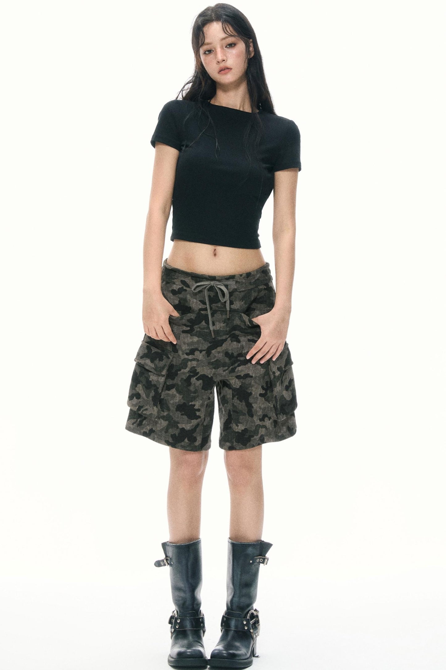 Summer Wide-Leg Shorts