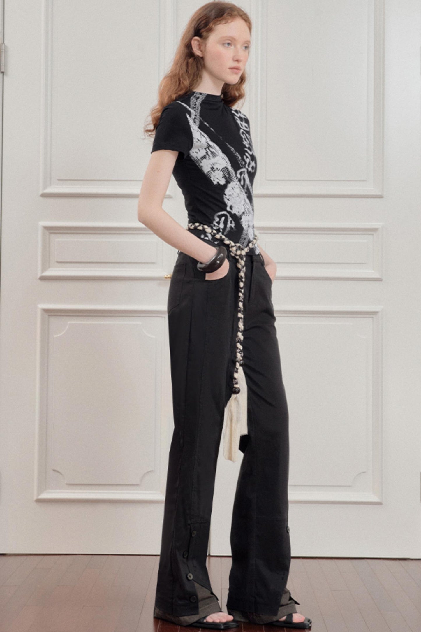 Nightshade Black Work Trousers