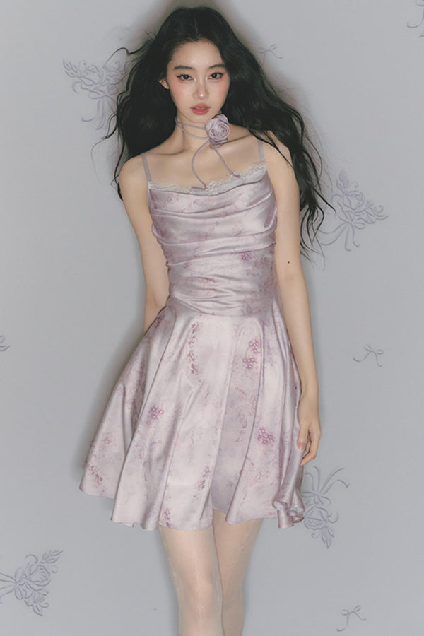 Pleated Waist Elegance Dress