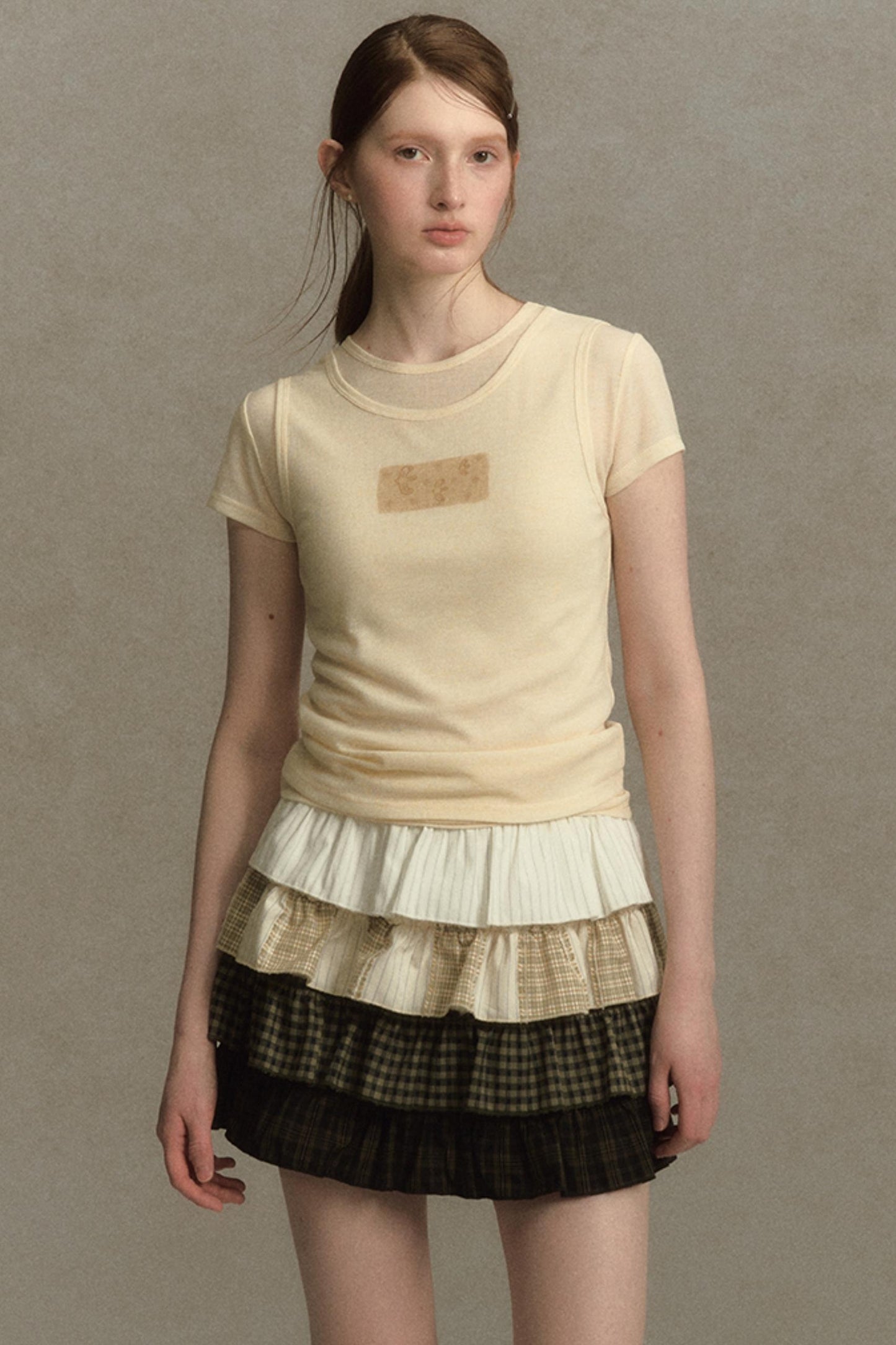 Slim Round Graphic Tee