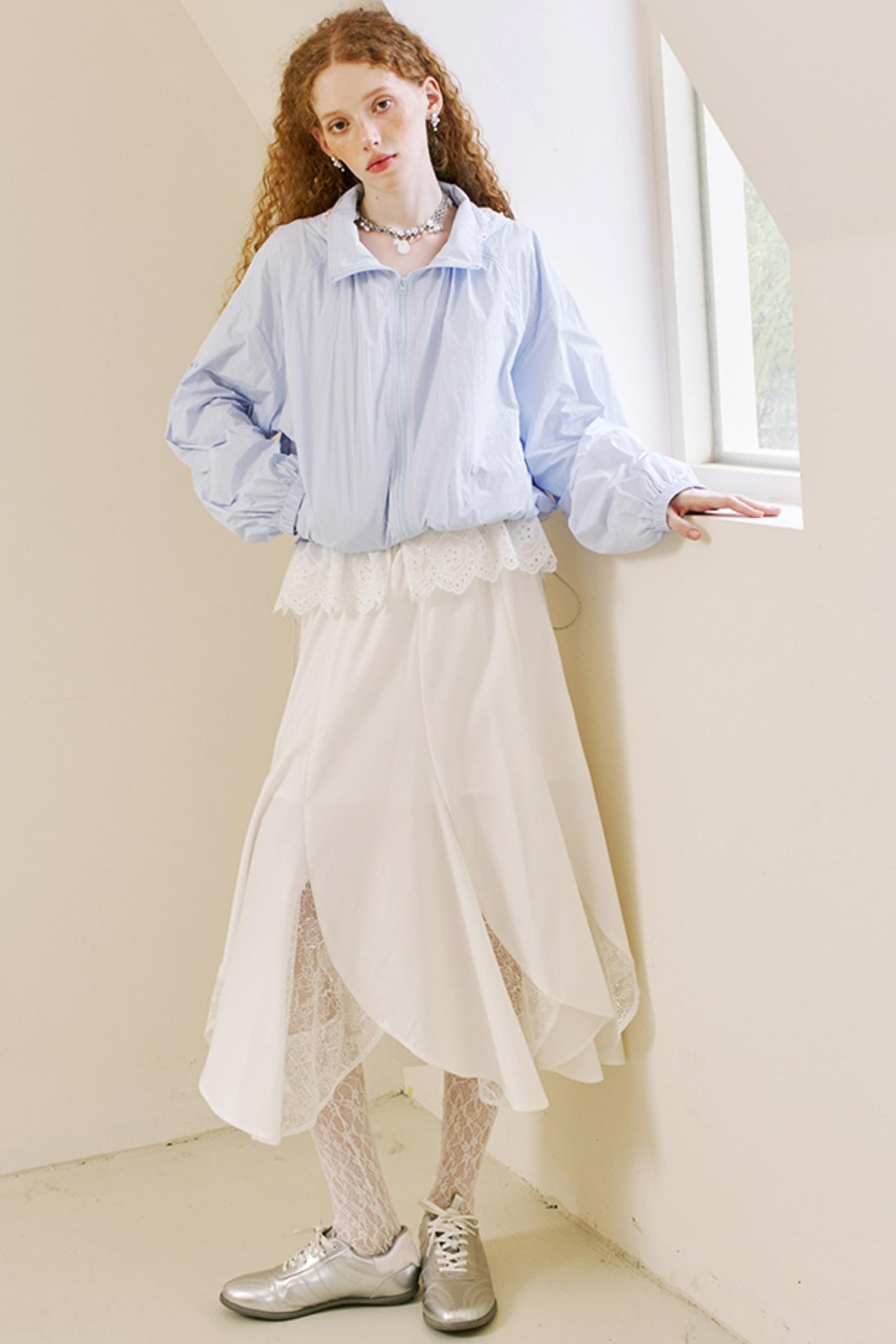 Summer Lace Fishtail Skirt