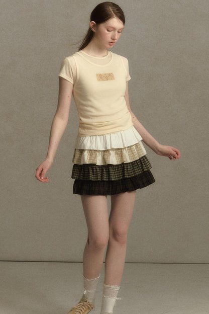 Slim Round Graphic Tee