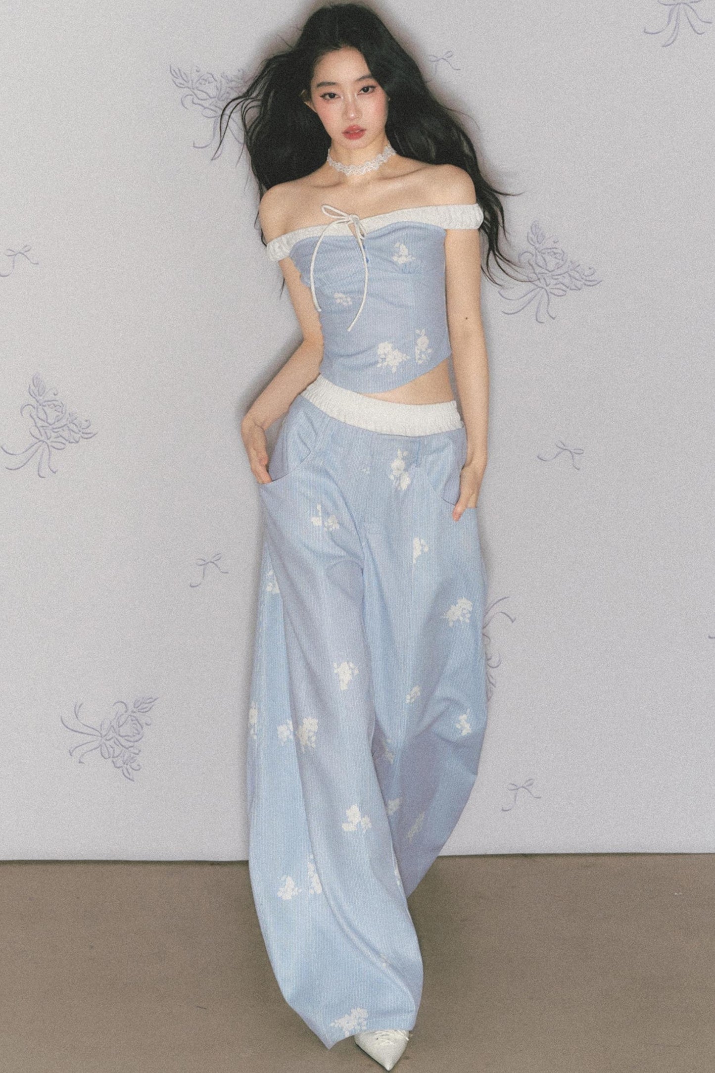 Bloom Camisole & Pants Set-Up