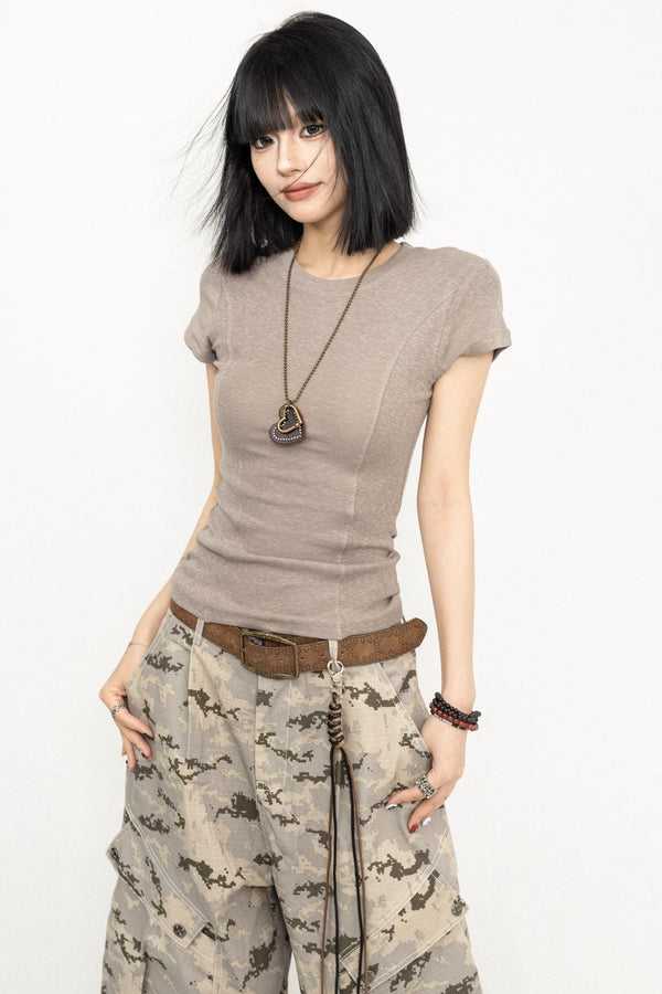 Retro Slim Fit Short Sleeve Tee