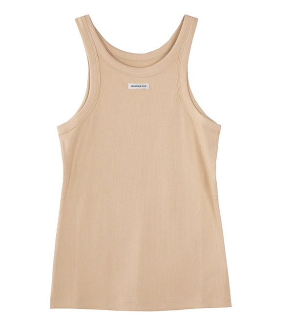 Organic Cotton Peplum Tank Top