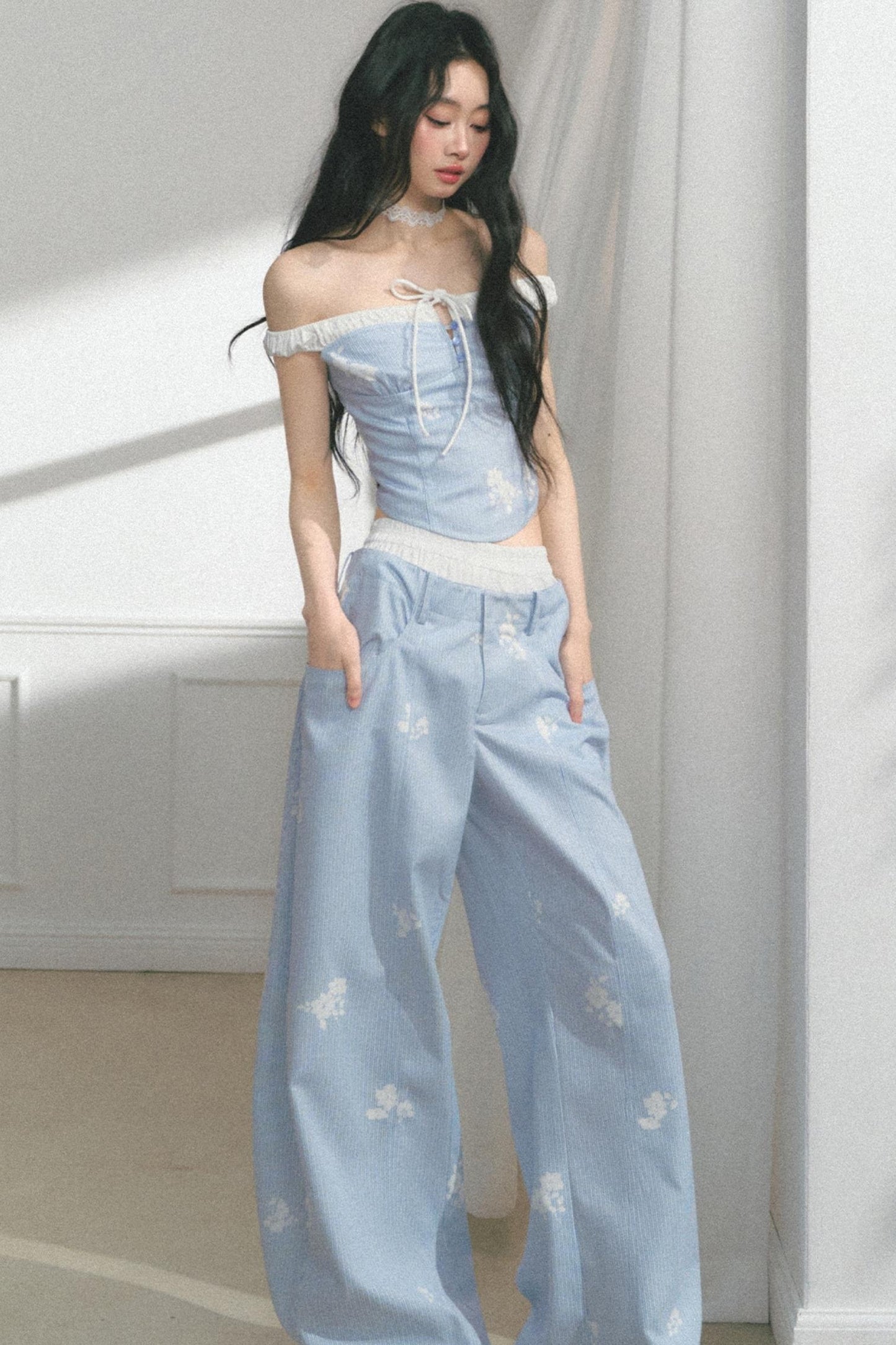 Bloom Camisole & Pants Set-Up