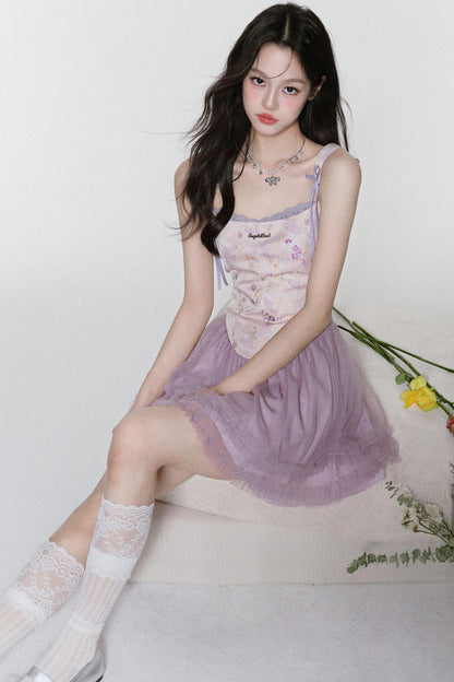 Moon Butterfly Halter Dress